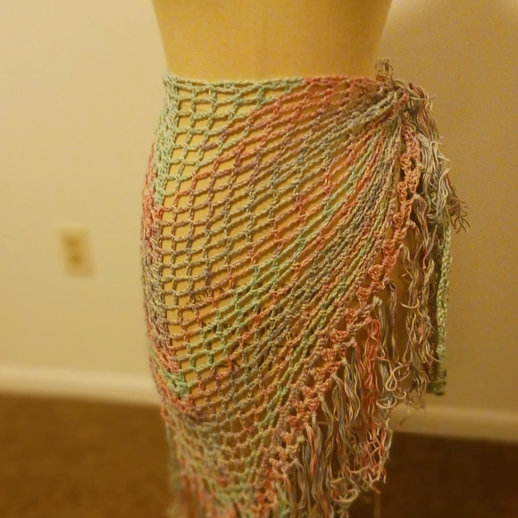 Handmade Crochet 3way wrap - Picture 2 of 2